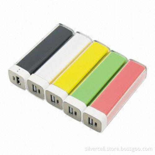 Dual USB Port Power Bank with CE and RoHS Certifications